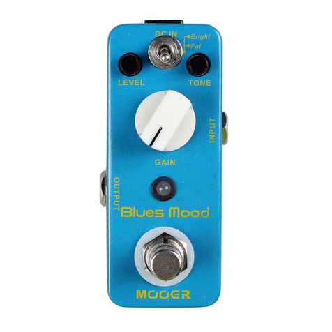 Mooer Micro Series owner's manual