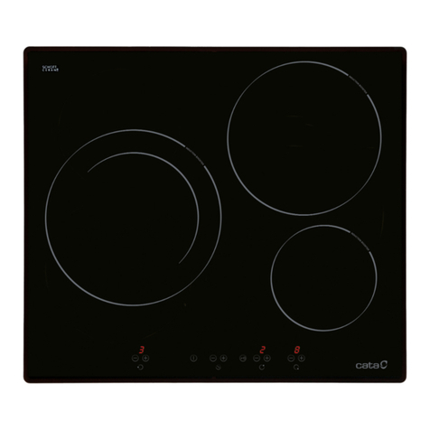 Cata IB 603 BK /A Installation, use and maintenance instructions