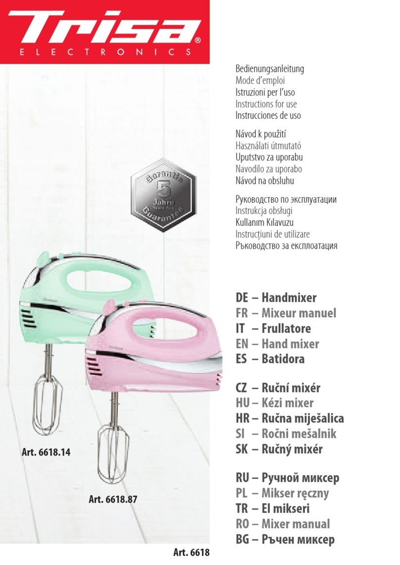 Trisa 6618.14 Instructions for use