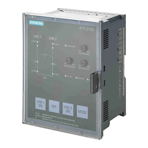 Siemens 3KC ATC3100 User manual Siemens 3KC ATC3100 User manual