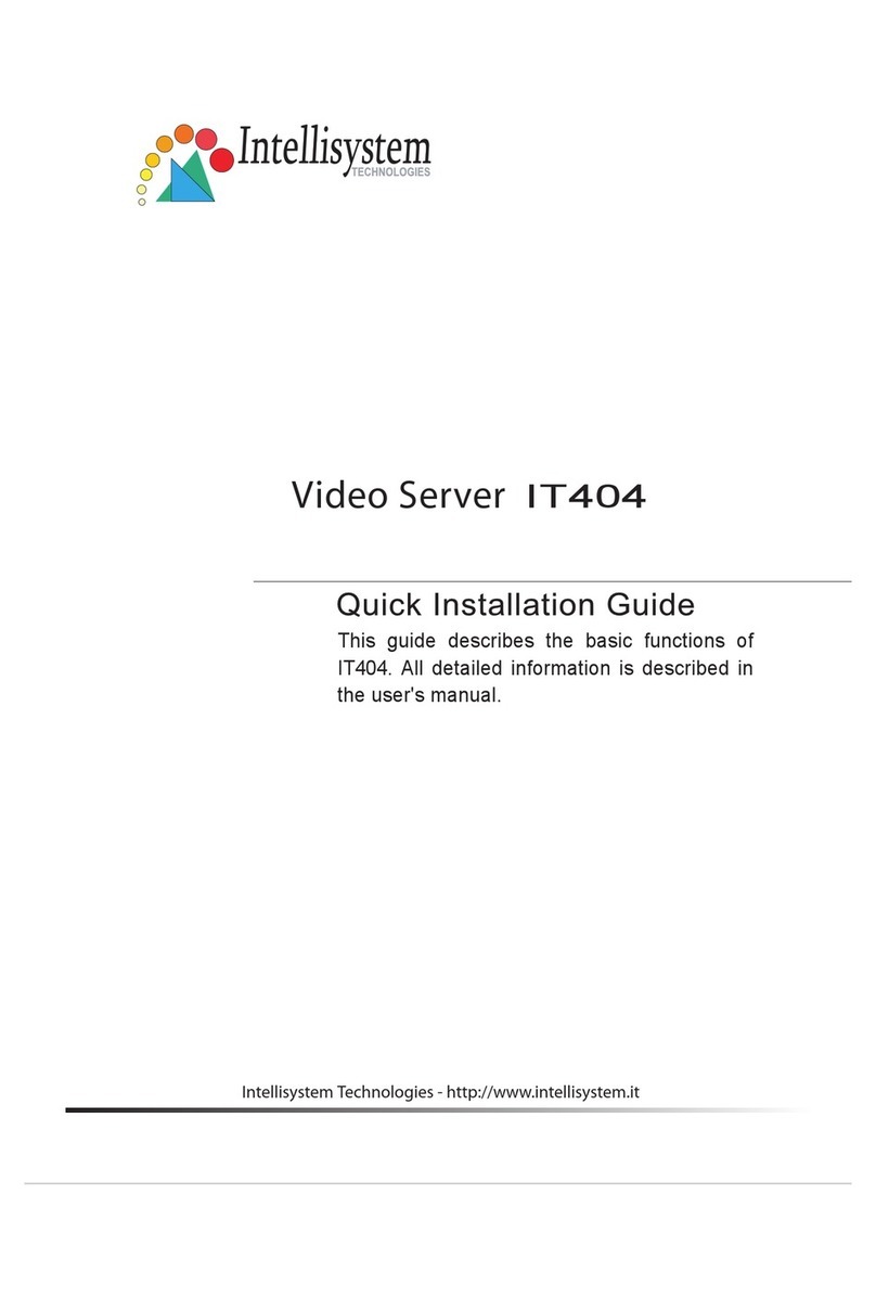 Intellisystem IT404 Quick installation guide
