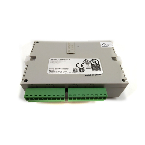 Delta DVP04TC-S User manual