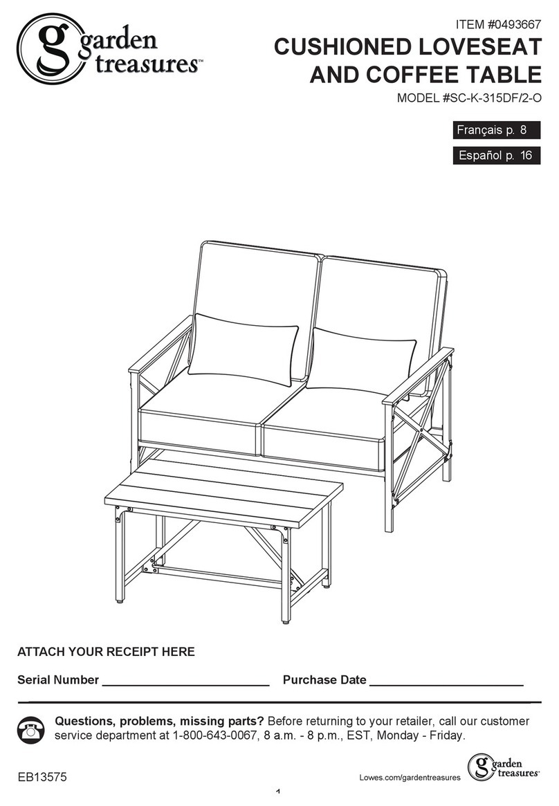 Garden Treasures SC-K-315DF/2-O manual