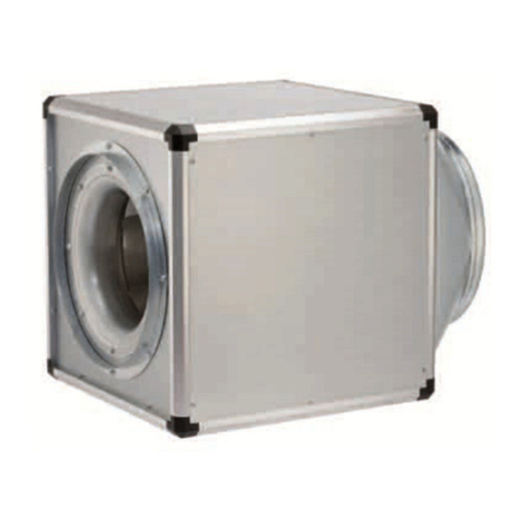 Helios GigaBox GBW EC Series Installation and operating instructions