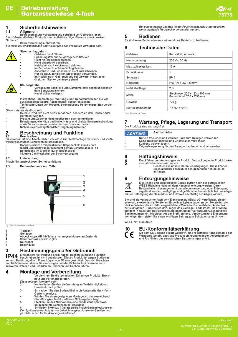 Goobay 76778 user manual