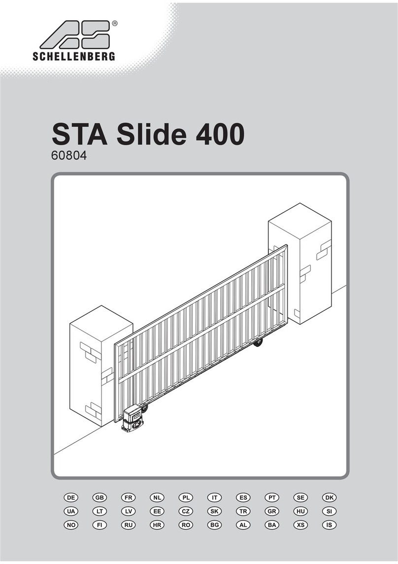Schellenberg STA Slide 400 manual Schellenberg STA Slide 400 manual