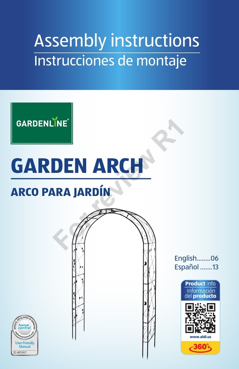 Gardenline 94137 User manual Gardenline 94137 User manual