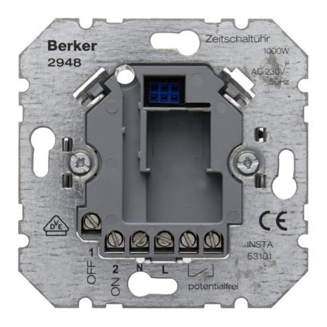 Berker 2948 User manual