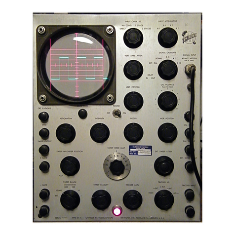 Tektronix 511 User manual
