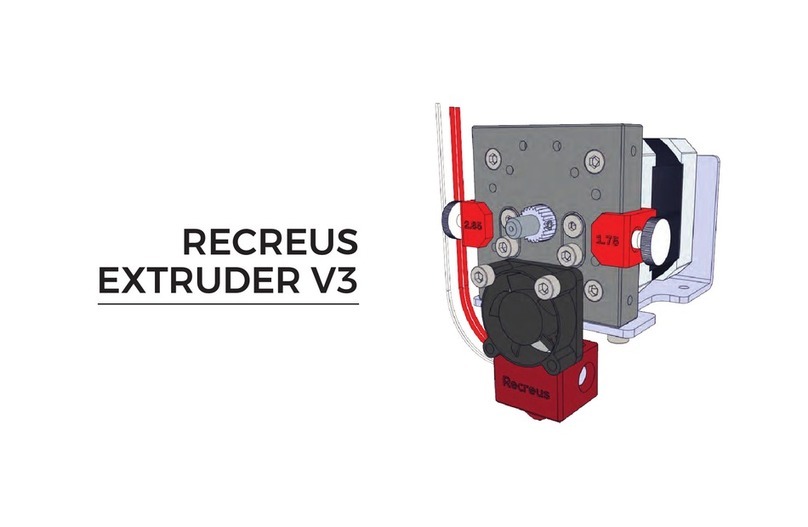 RECREUS EXTRUDER V3 manual