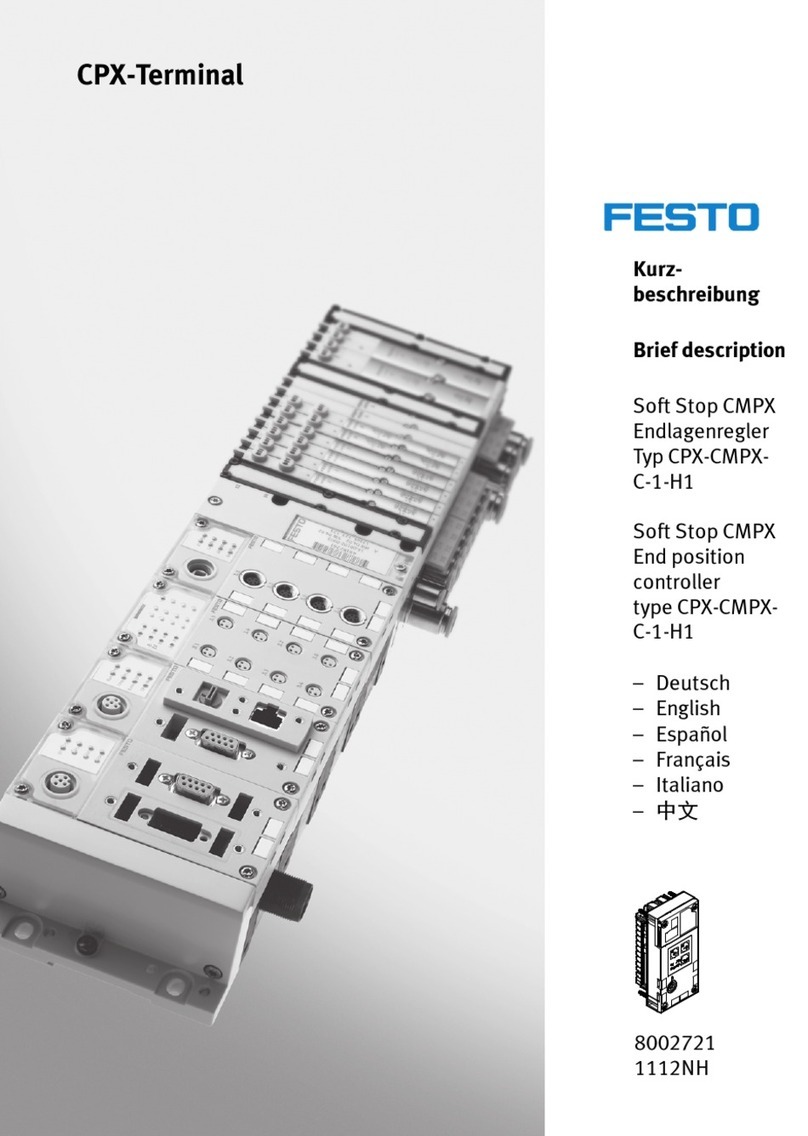 Festo CPX-CMPXC-1-H1 Parts list manual