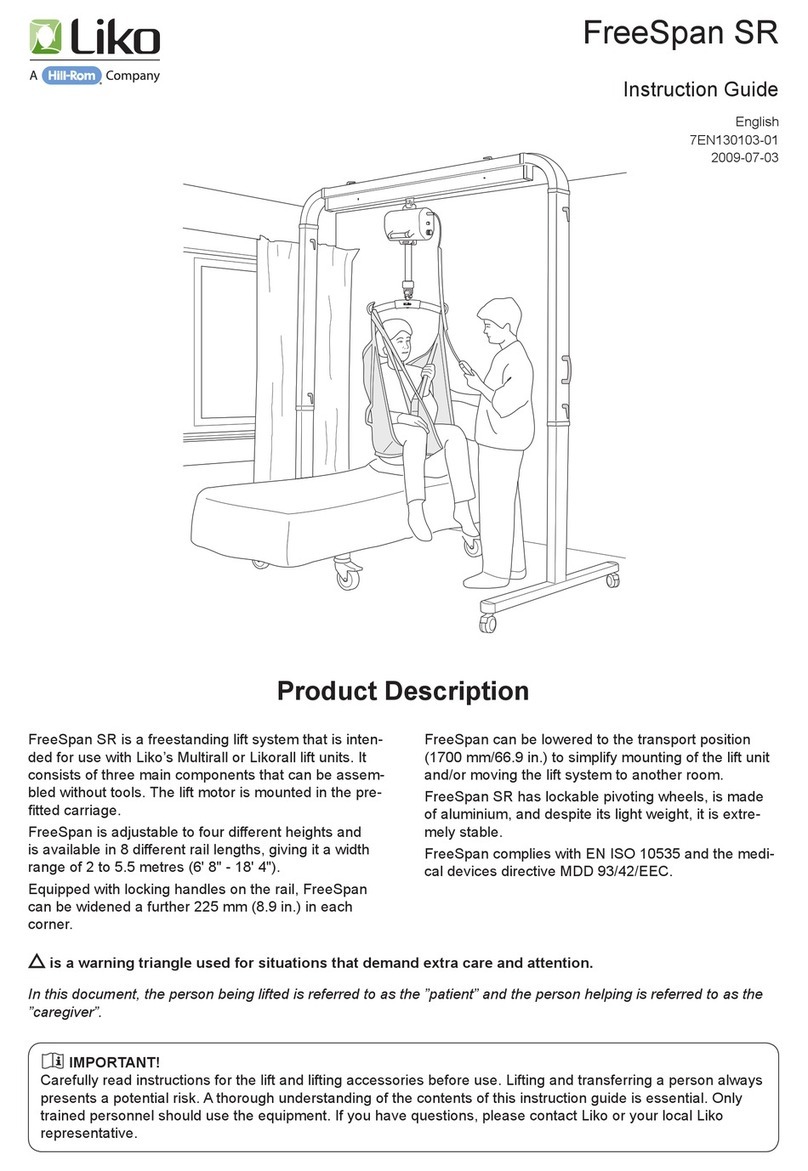 Hillrom Liko FreeSpan SR Manual