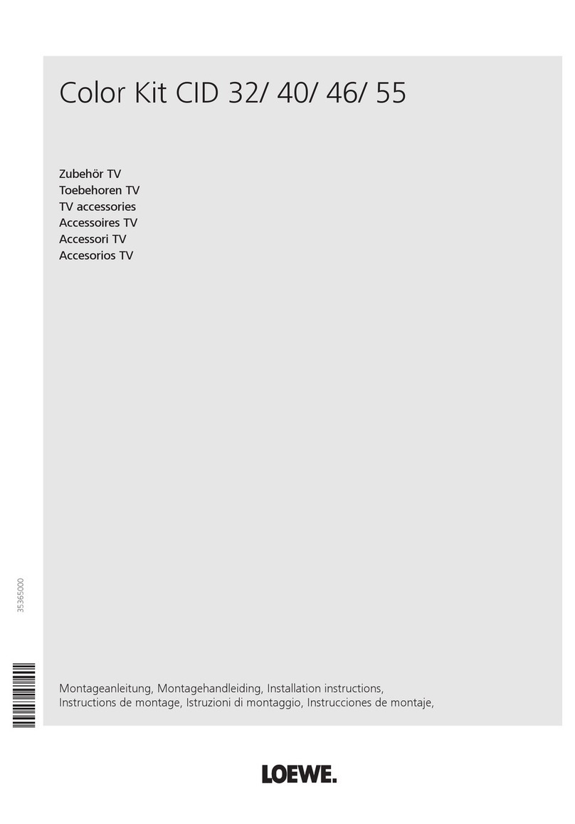 Loewe COLOR KIT CID 32 installation instructions