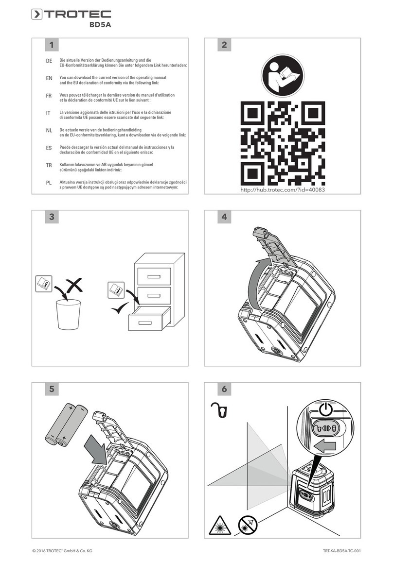 Trotec BD5A User manual