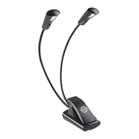 Konig & Meyer Double LED FlexLight User manual
