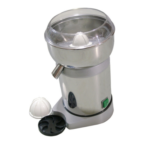 Omcan JE-IT-0900 User manual
