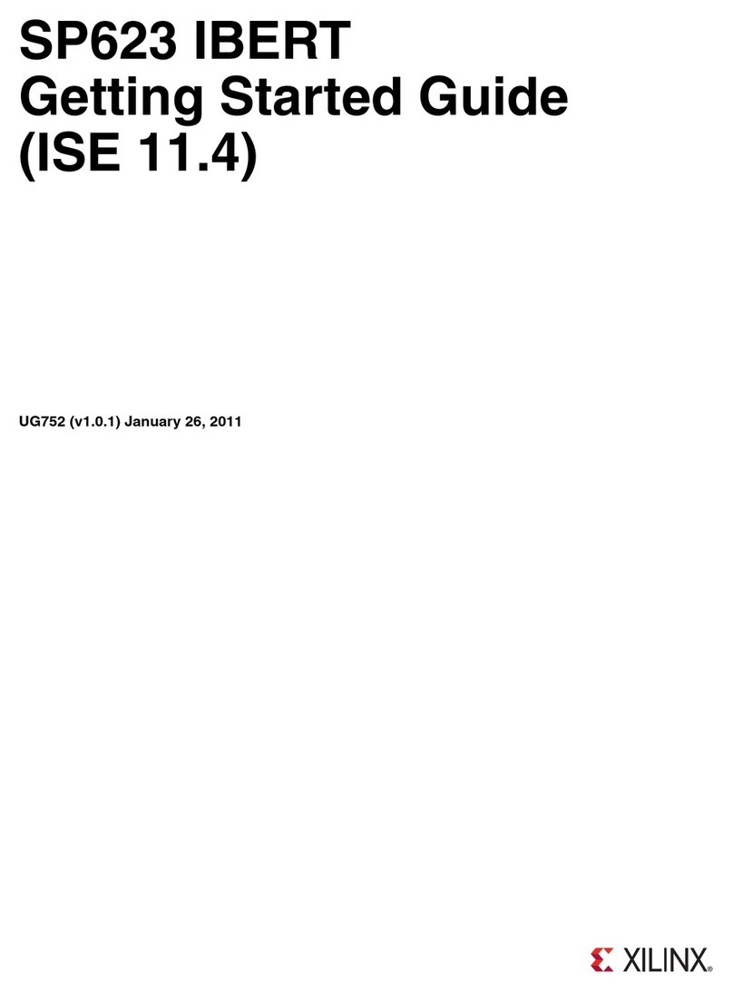Xilinx SP623 User manual