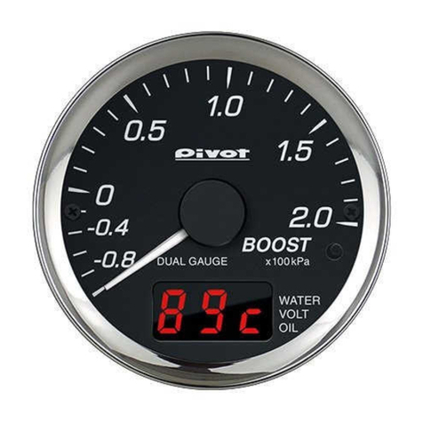 Pivot Dual Gauge Pro DPB-E user manual