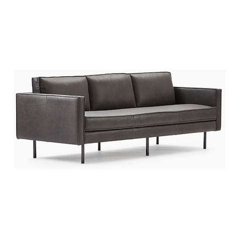 West Elm Axel Sofa 3 Seater 8798618 User manual West Elm Axel Sofa 3 Seater 8798618 User manual