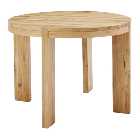 West Elm BOERUM ROUND COFFEE TABLE 8922072 User manual