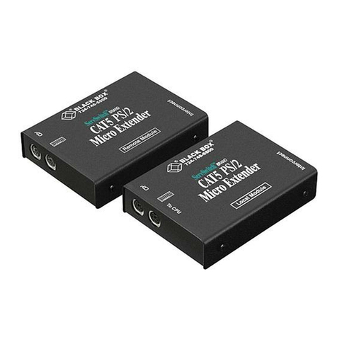 Black Box ACU1007A User manual