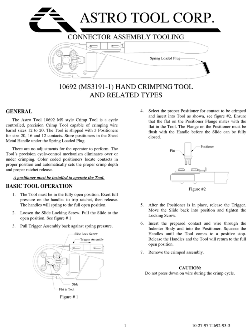 ASTRO TOOL Corp. 10692 User manual