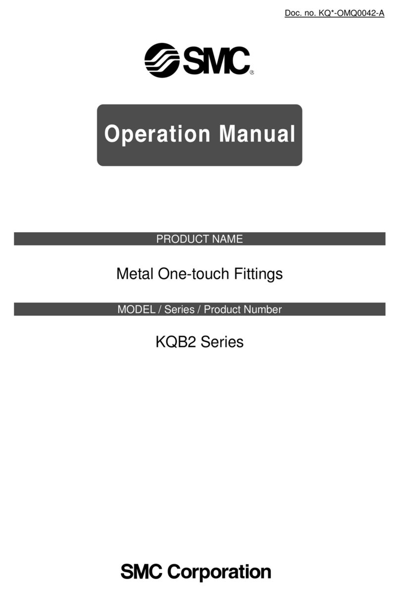 SMC Networks KQB2 Series Operation manual