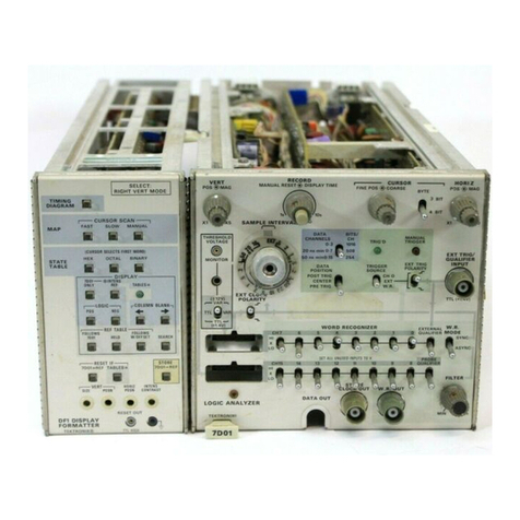 Tektronix 7D01 User manual
