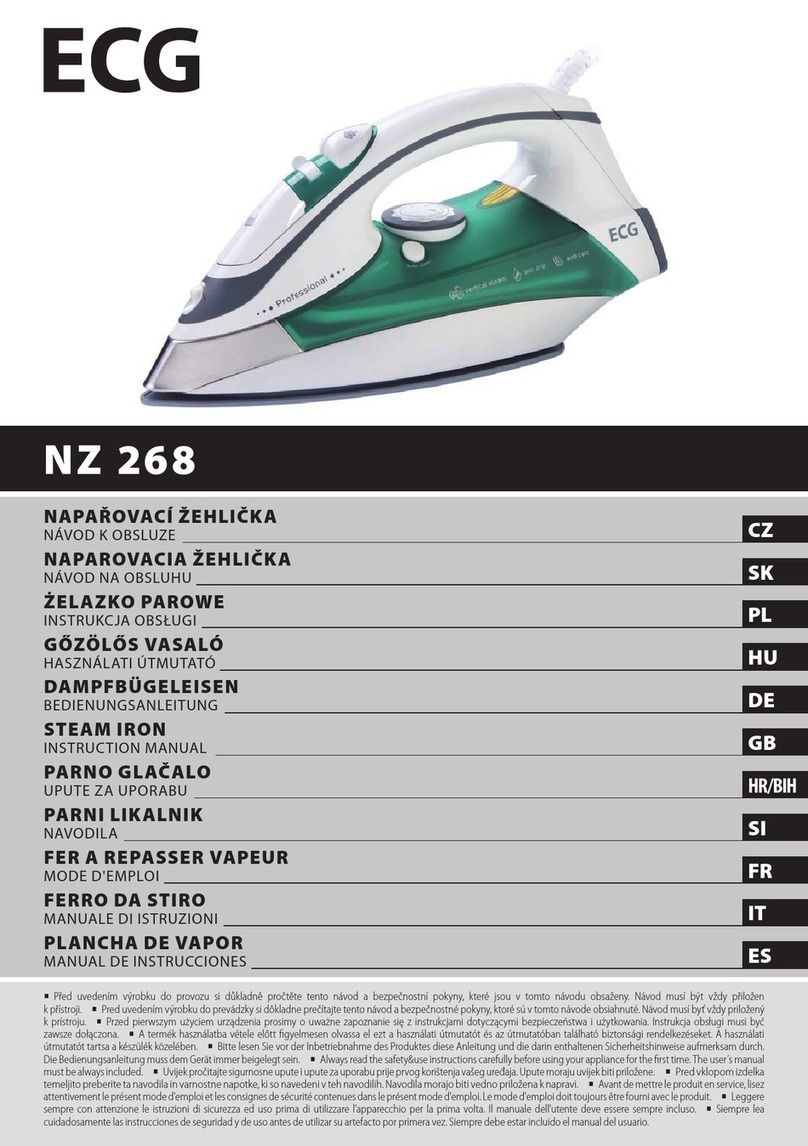 ECG NZ 268 instruction manual