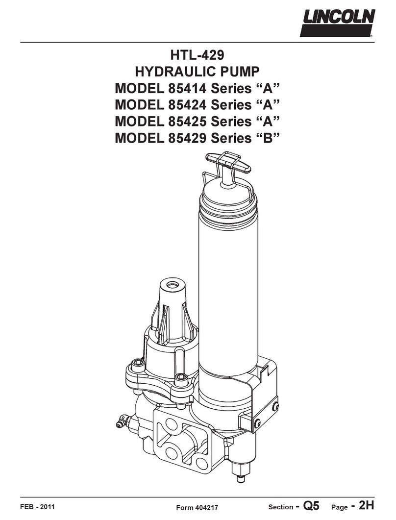 Lincoln A Series User manual