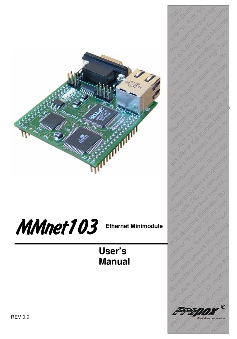 Propox MMnet103 user manual