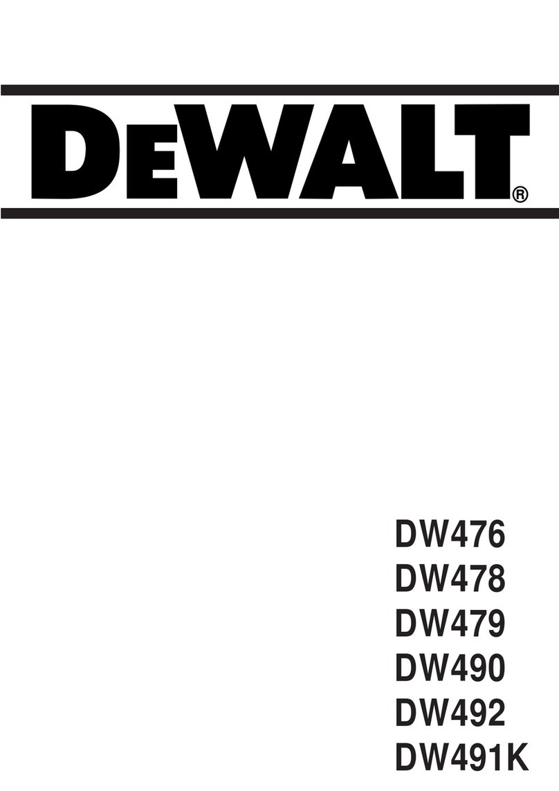 DeWalt DW476 manual