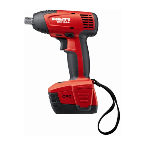 Hilti SID 121-A User manual