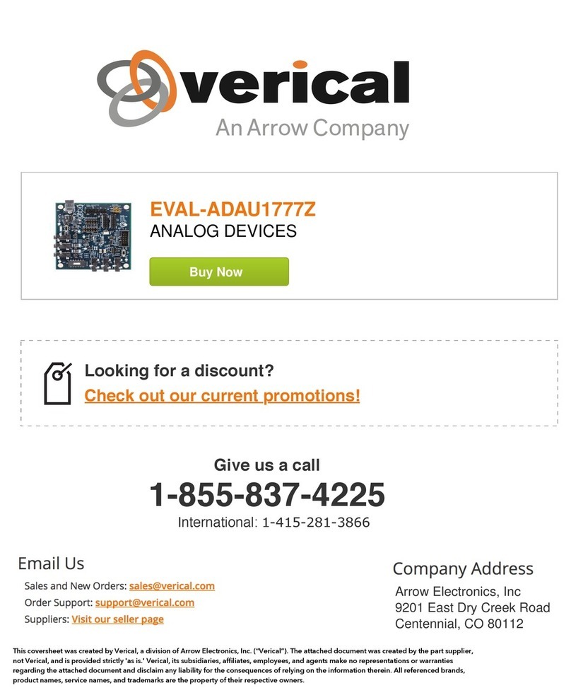 Analog Devices EVAL-ADAU1777Z User manual