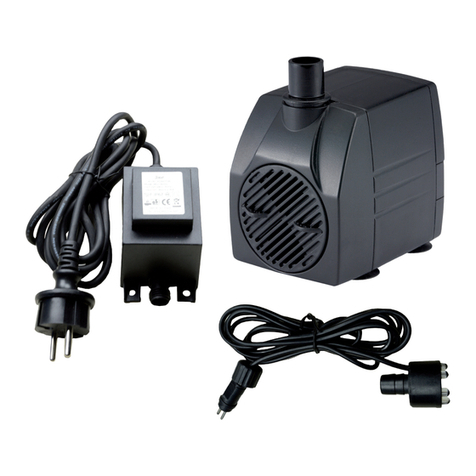 Profi-pumpe JR-800LV operating instructions