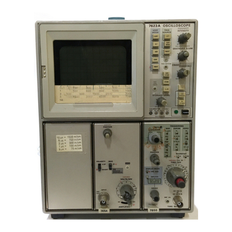 Tektronix 7623A User manual