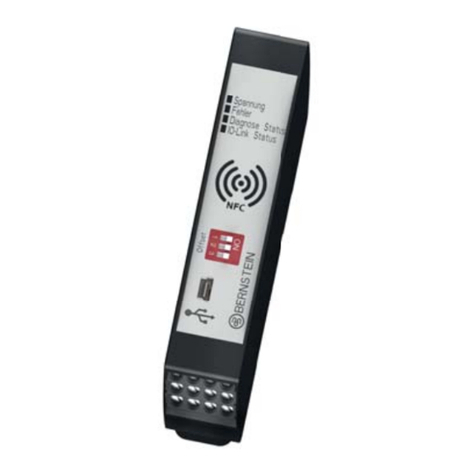 BERNSTEIN SRF DI Series Installation and operating instructions