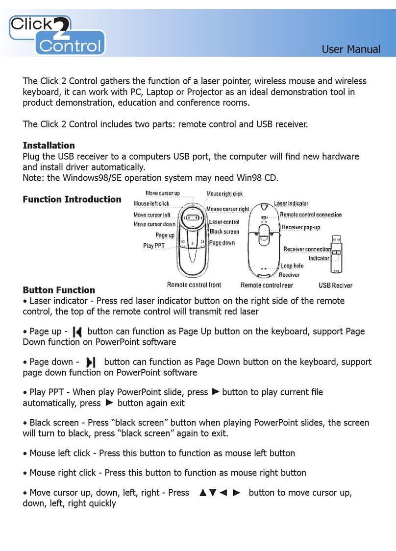 Genee Click 2 Control user manual