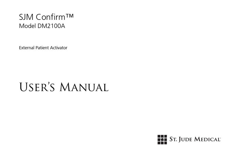 St. Jude Medical SJM Confirm DM2100A user manual