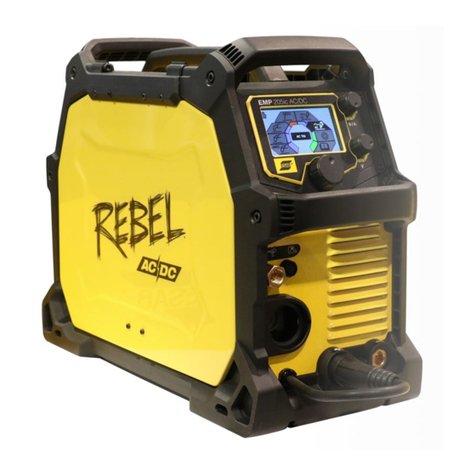 ESAB EMP 205ic AC/DC User manual ESAB EMP 205ic AC/DC User manual