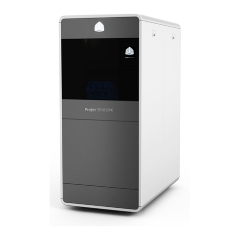 3D Systems ProJet 3500 Max Series user guide