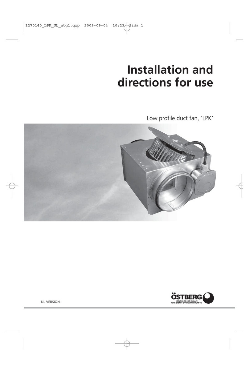OSTBERG LPK Series Manual