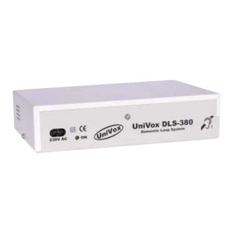 Univox DLS-380 Manual