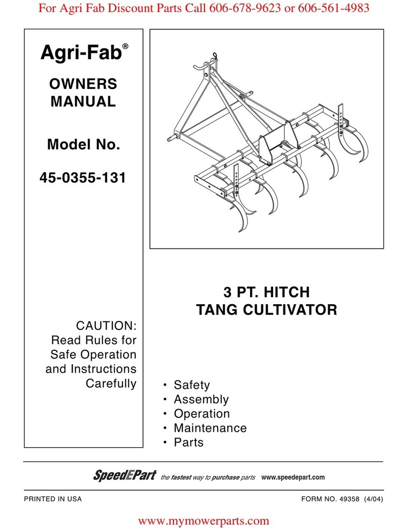 Agri-Fab 45-0355-131 owner's manual