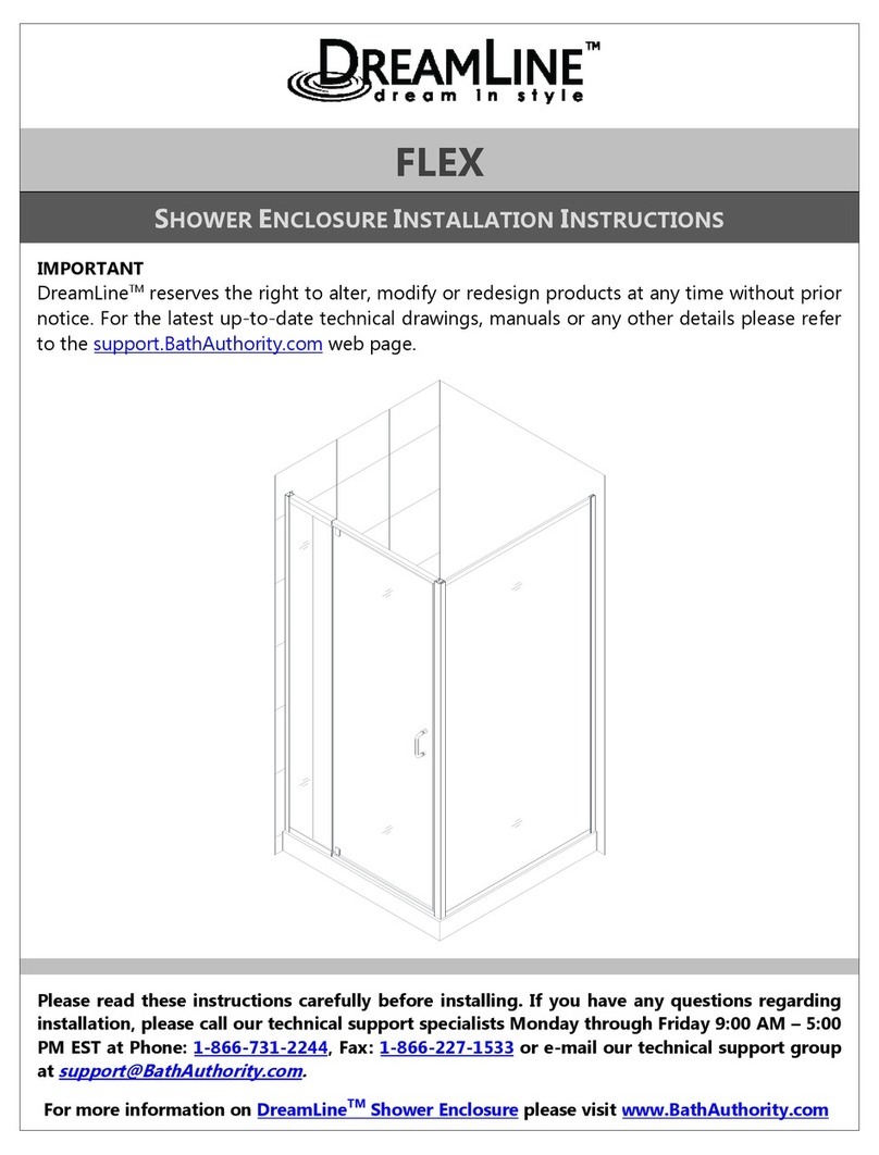 Dreamline FLEX User manual