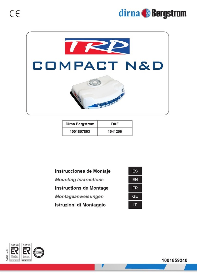 dirna Bergstrom COMPACT N&D Mounting instructions