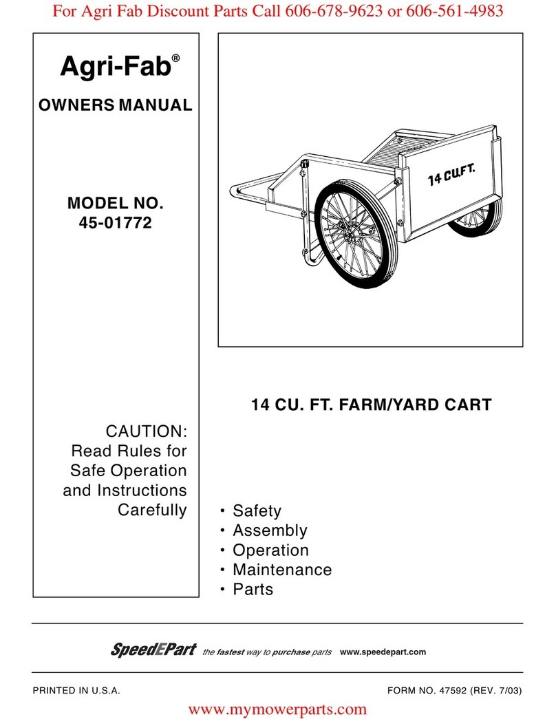 Agri-Fab 45-01772 owner's manual