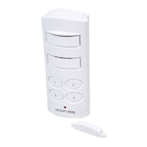 Konig Security SEC-ADW10 instructions