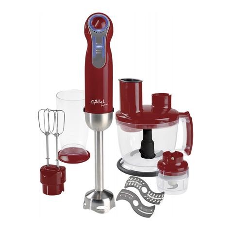 Gallet MIX 526 Bordeaux User manual