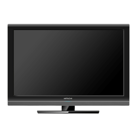 Hitachi LE40TF07A User manual